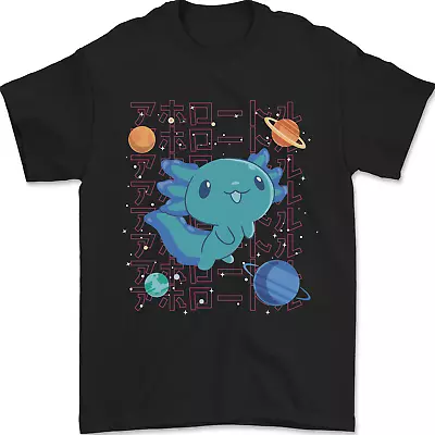 Buy Kawaii Axolotl In Space Mens T-Shirt 100% Cotton • 7.99£