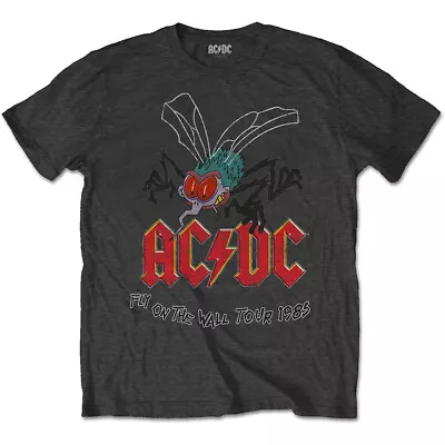 Buy AC/DC Fly On The Wall Tour Official Tee T-Shirt Mens Unisex • 15.99£
