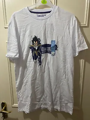 Buy Primark Dragon Ball Z Vegeta Men’s T-Shirt Size Large • 14.99£