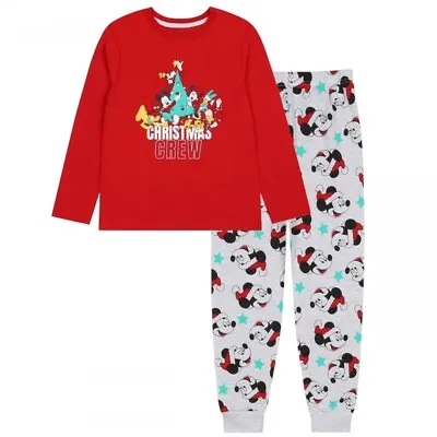 Buy Disney Mickey Mouse & Friends Christmas Crew Pyjamas- Size 12/14 • 11.50£