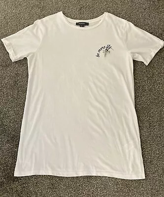 Buy Classics White T Shirt With Pretty Dragonfly Detail Size 12 • 1.99£