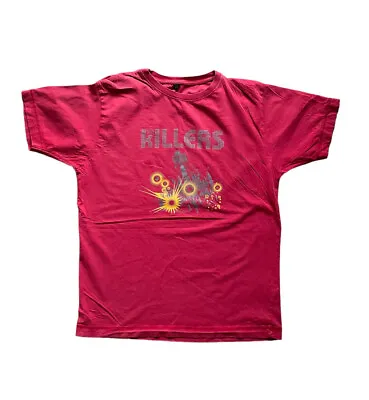 Buy The Killers T Shirt Large Red  • 12£