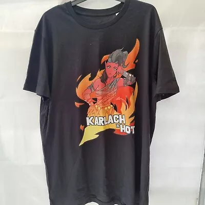 Buy Dungeons And Dragons Karlach Is Hot T Shirt Size XL • 19.99£