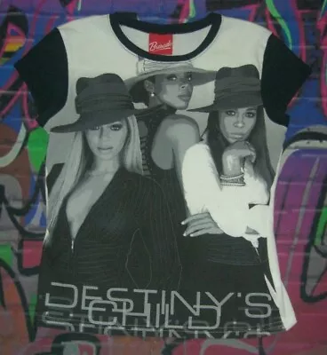 Buy Y2k Bravado Destiny's Child Tee Shirt Beyonce' R&B Band Merch Almost Vintage 00s • 143.36£