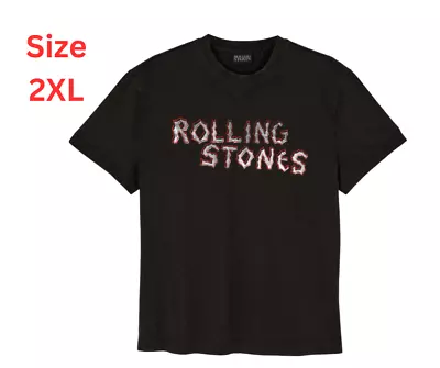 Buy Rolling Stones Voodoo Lounge Men's T-shirt In Charcoal | Size: 2XL | NEW Primark • 18.99£