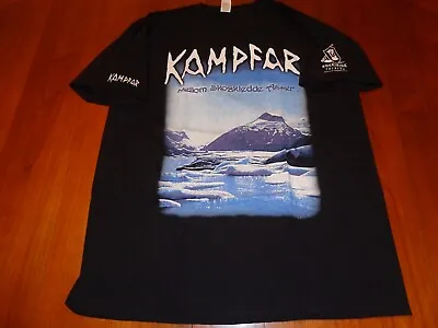 Buy KAMPFAR  Mellom Skogkledde Aaser  T-Shirt XL  Enslaved Windir Taake • 18£