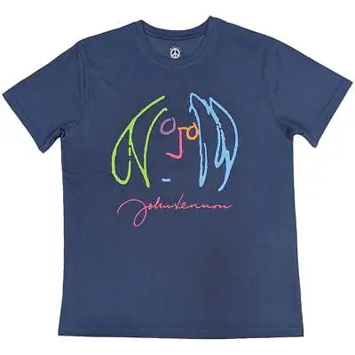 Buy John Lennon Unisex T-Shirt: Self Portrait Full Colour - Blue  Cotton • 17.99£
