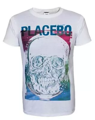 Buy PLACEBO - Skull - NEW Offical White T-Shirt • 15.99£