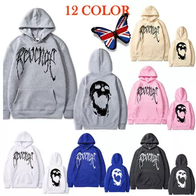 Buy REVENGE Revenge Skeleton Skull Hoodie Sweatshirt XXXTentacion Top Gifts • 19.19£