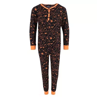 Buy New Grumpy & Gorgeous Girl's Spiderweb Pajama Set • 14.10£