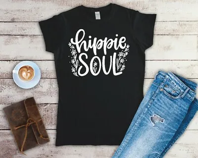 Buy Hippie Soul Ladies Fitted T Shirt Sizes Small-2XL • 13.92£