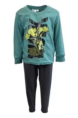 Buy Official Boys Marvel The Hulk Pyjamas Pajamas Pjs Kids Children's • 7£