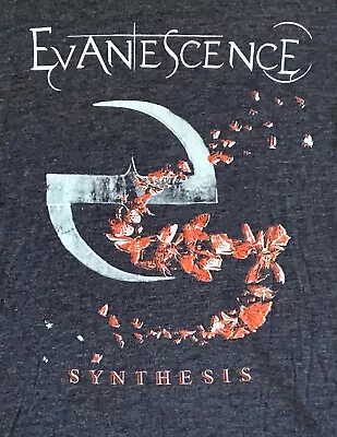 Buy Evanescence T Shirt Goth T Shirt Metal T Shirt Womens Small Concert T Shirt • 10.79£
