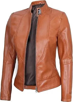 Buy Women Leather Jacket - Real Lambskin Leather Jackets For Women • 118.11£
