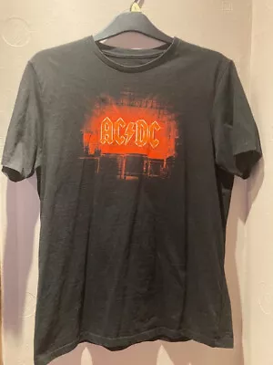Buy AC/DC Black PWR Up T-shirt Size Large • 7£