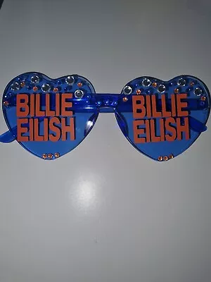 Buy Concert Heart Sun Glasses Merch Personalised Customise BILLIE EILISH  • 7£