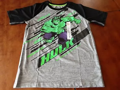 Buy Jumping Beans Marvel The Incredible Hulk Boys' Active T-Shirt, Size 10, Gray/Bk • 15.78£