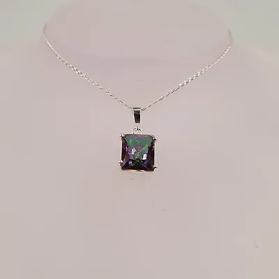Buy Mystic Topaz Pendant, Semi Precious, Handmade Gemstone Jewellery, • 29.95£