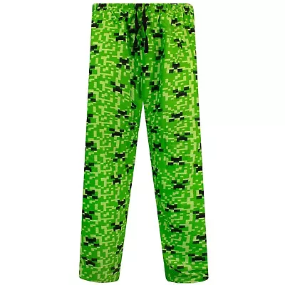 Buy Minecraft Lounge Pants Adult Mens XS S M L XL 2XL Casual Trousers PJ Bottoms • 15.99£