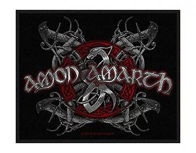 Buy AMON AMARTH Viking Dog 2010 WOVEN SEW ON PATCH Official Merch - No Longer Made • 1.99£