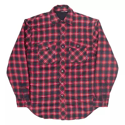 Buy CRAFT LAND Insulated Lumberjack Jacket Red Check Mens L • 22.99£