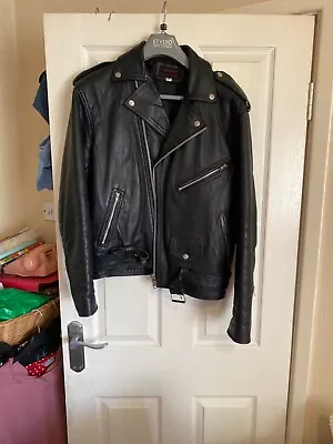 Buy Leather Jacket 42 Mens. Worn Handful Of Times.  • 40£
