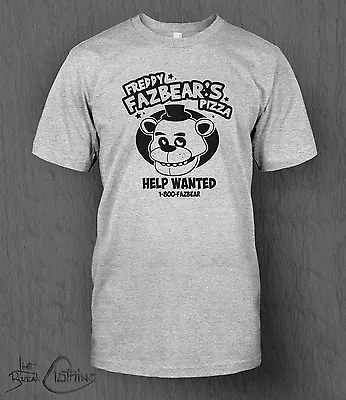 Buy Five Nights At Freddy's T-Shirt MEN'S Fazbear, Pizza, 5 Nights Kid's T-shirt • 13.99£