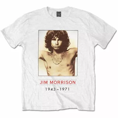 Buy The Doors Jim Morrison American Poet T-Shirt OFFICIAL • 14.89£