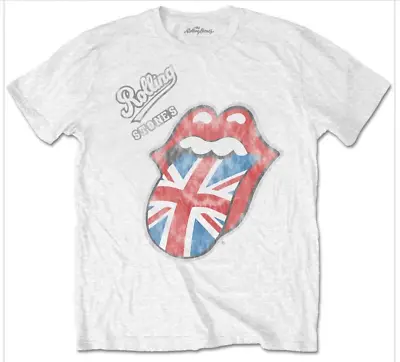 Buy Rolling Stones Vintage Tongue Official Merchandise T Shirt • 13.99£