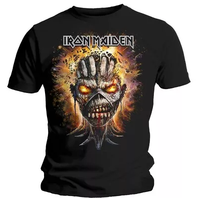 Buy Iron Maiden Eddie Book Of Souls Bomb Head Official Tee T-Shirt Mens • 17.13£