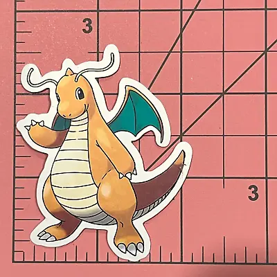 Buy Dragonite Vinyl Sticker Decal -  Pokemon Go Free Shipping & Tracking • 3.79£
