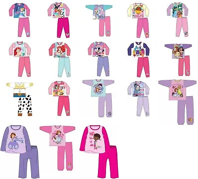 Buy Girls Pyjamas Toddler Baby Character Long Sleeve Pyjamas Nightwear  • 7.49£