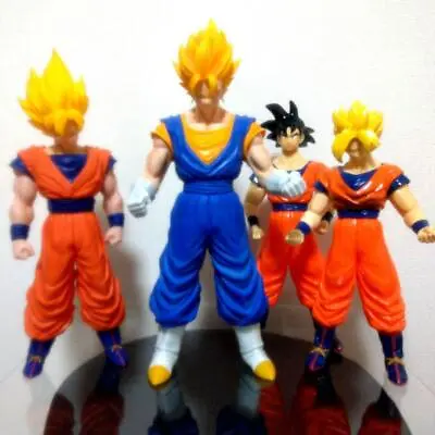 Buy Dragon Ball Figure Lot Of 4 Super Vegito Son Goku Gigantic Series Size 40-48cm • 220.95£