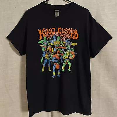 Buy KING GIZZARD AND THE LIZARD WIZARD Tour Band Merch Rock Shirt - Size Medium  • 25.30£