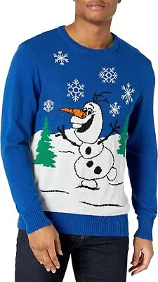 Buy BNWT Men's Small Olaf Frozen Disney Licensed Christmas Sweater • 13.87£