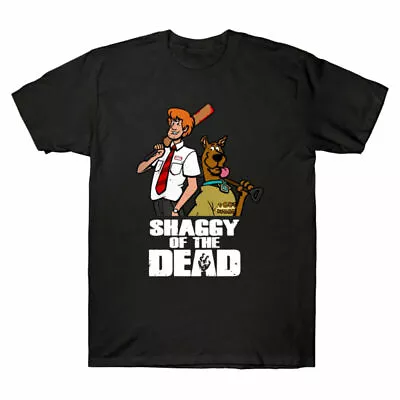 Buy Cotton Funny Men's Shaggy Dog Tee The Costume Of Dead Funny Doo Scooby T-Shirt • 13.99£
