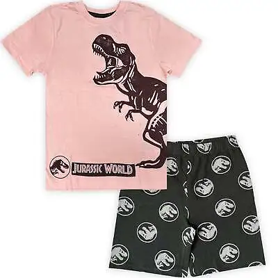 Buy Jurassic World Cotton Pyjama Pajamas PJs Nightwear Set For Kids Boys Girls • 15.99£