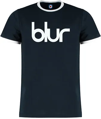 Buy Blur Brit-Pop Quality Ringer T-Shirt - 5 Colours • 16.99£