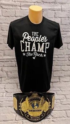 Buy WWE The Rock   People Champ   T Shirt • 19.99£