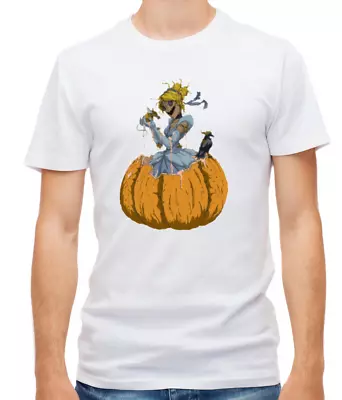 Buy Disney Princesses Cinderella Halloween W/B Short Sleeve Men T Shirt H613 • 11£