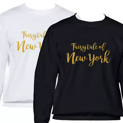 Buy Ladies Fairytale Of NY Jumper Christmas Gift Girls Present Novelty Fun Pogues • 19.95£