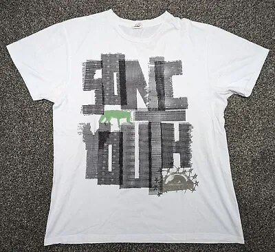 Buy Sonic Youth Fox And Eye Type Writer Text T-shirt Medium • 26£