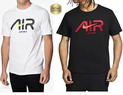 Buy Nike Air Men's JUST DO-IT  T-Shirt NSW Swoosh Crew Neck Sports Gym Cotton Tee • 17.99£