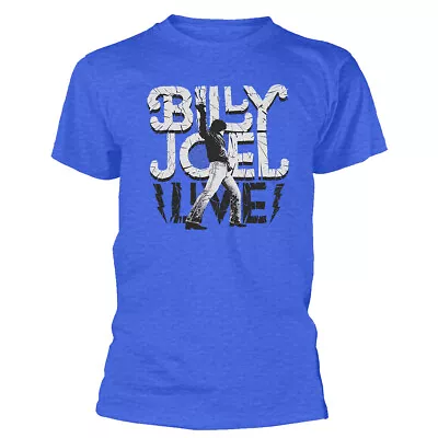 Buy Billy Joel Glass Houses Live Blue T-Shirt NEW OFFICIAL • 16.59£