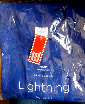 Buy Flyingraphics Ian Black Lightning Volume 1 T.Shirt (L) NEW! • 10£
