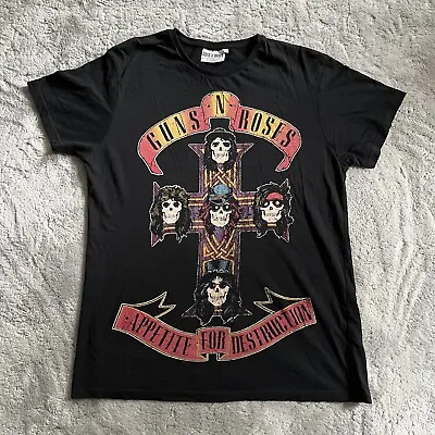 Buy Guns N' Roses Appetite For Destruction T Shirt Size L Unisex Black VGC 2013 • 10£