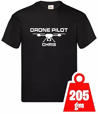 Buy Drone Pilot  T-shirt Personalised • 15£