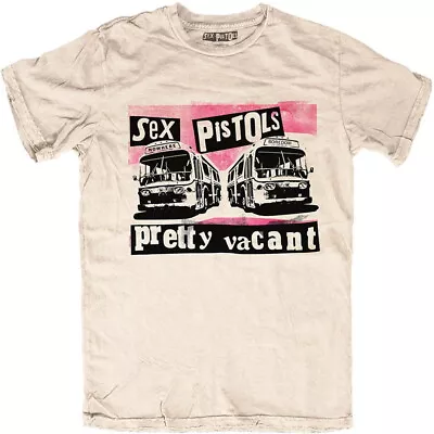 Buy Sex Pistols Pretty Vacant Sand T-Shirt NEW OFFICIAL • 15.19£