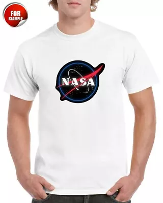 Buy T Shirts Mens Xl NASA  Logo.100% Cotton . Airy Material.thin High Quality.NASA • 8.50£