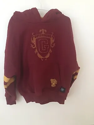 Buy M&S Harry Potter Gryffindor Hoodie Very Good Condition Aged 3-4 • 3£
